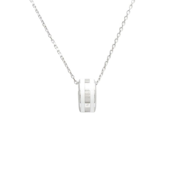 ダニエルウェリントン DANIEL WELLINGTON Emalie Necklace S White ネックレス DW00400304 レディース シルバー ホワイト